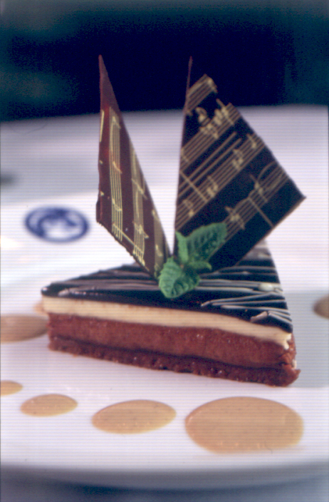 Chocolate Hazelnut slice 