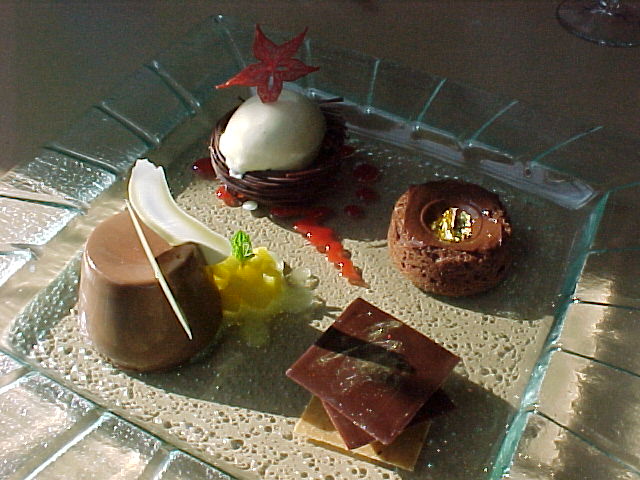 Chocolate plate 